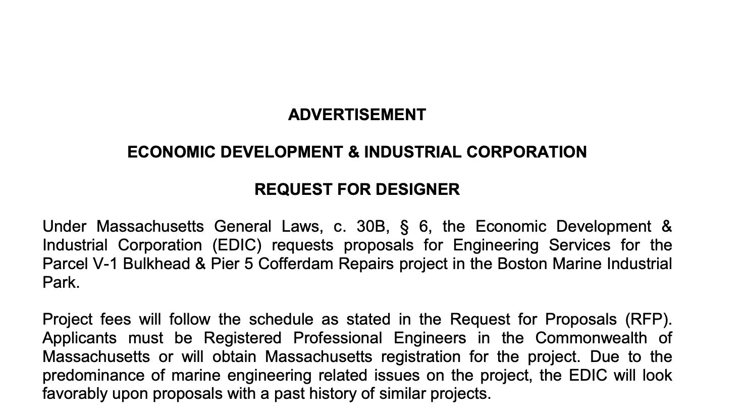 Economic Development & Industrial Corporation 2015